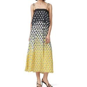 Caara Yellow Frenta Dress